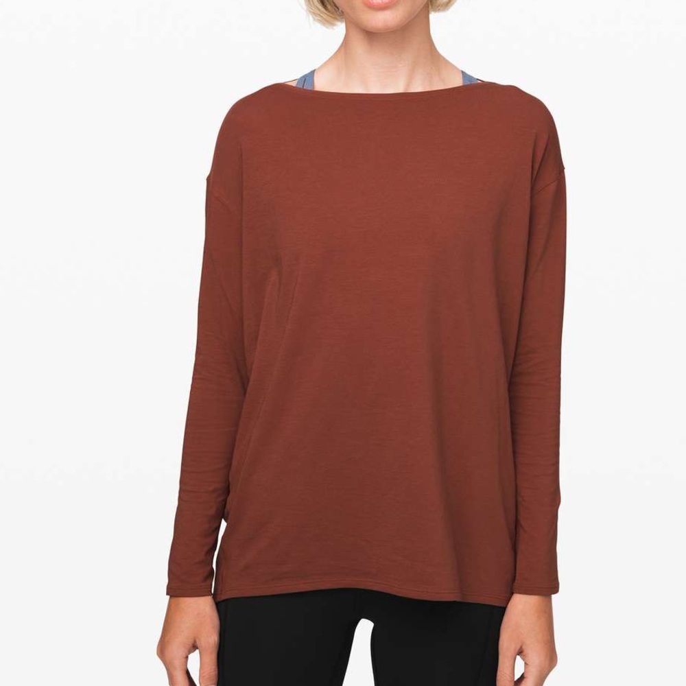 Back in action long sleeve lululemon